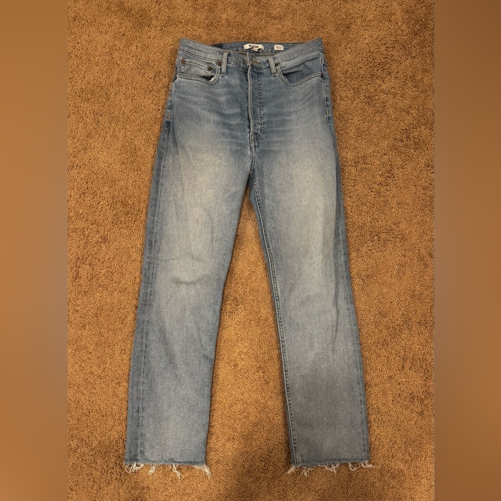 Re/Done Light Blue Denim Jeans